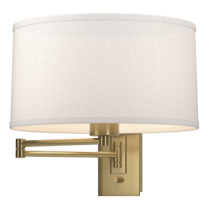 Simple Swing Arm Sconce in Modern Brass - 209250-SKT-86-SE1295 by Hubbardton Forge