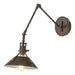 Henry Sconce in Bronze with Oil Rubbed Bronze Accent - 209320-SKT-05-14 by Hubbardton Forge