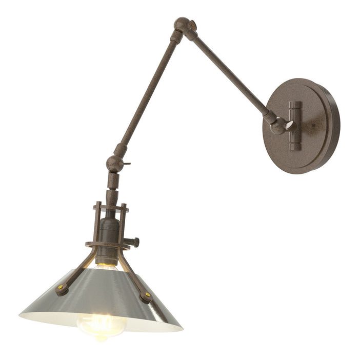 Henry Sconce in Bronze with Sterling Accent - 209320-SKT-05-85 by Hubbardton Forge