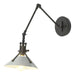 Henry Sconce in Black with Vintage Platinum Accent - 209320-SKT-10-82 by Hubbardton Forge