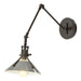 Henry Sconce in Oil Rubbed Bronze with Sterling Accent - 209320-SKT-14-85 by Hubbardton Forge