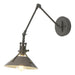 Henry Sconce in Natural Iron with Dark Smoke Accent - 209320-SKT-20-07 by Hubbardton Forge