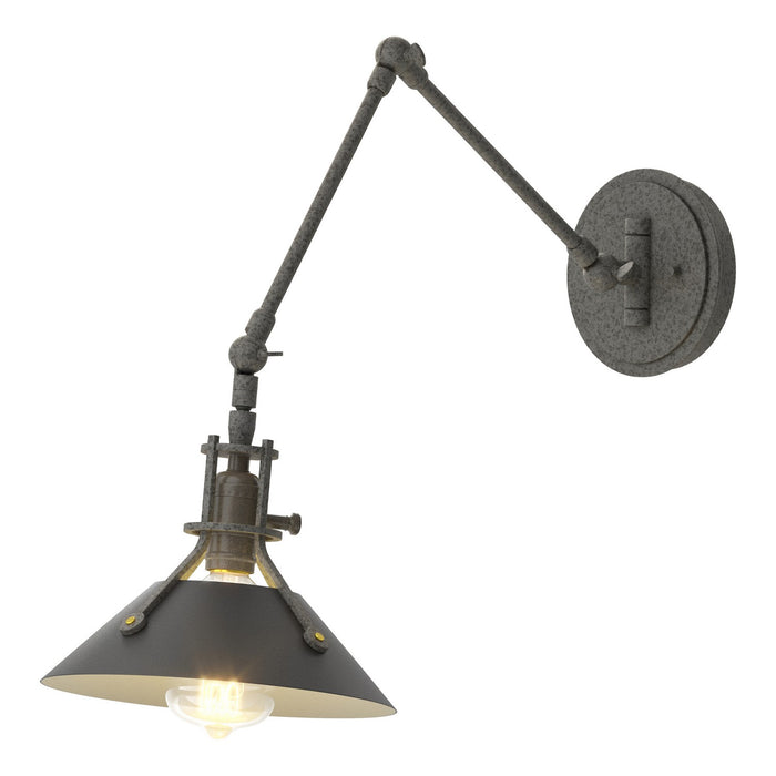 Henry Sconce in Natural Iron with Black Accent - 209320-SKT-20-10 by Hubbardton Forge