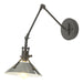 Henry Sconce in Natural Iron with Sterling Accent - 209320-SKT-20-85 by Hubbardton Forge