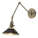 Henry Sconce in Soft Gold with Black Accent - 209320-SKT-84-10 by Hubbardton Forge