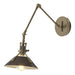 Henry Sconce in Soft Gold with Oil Rubbed Bronze Accent - 209320-SKT-84-14 by Hubbardton Forge