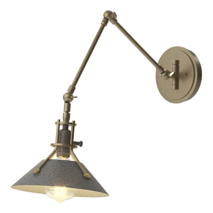 Henry Sconce in Soft Gold with Natural Iron Accent - 209320-SKT-84-20 by Hubbardton Forge