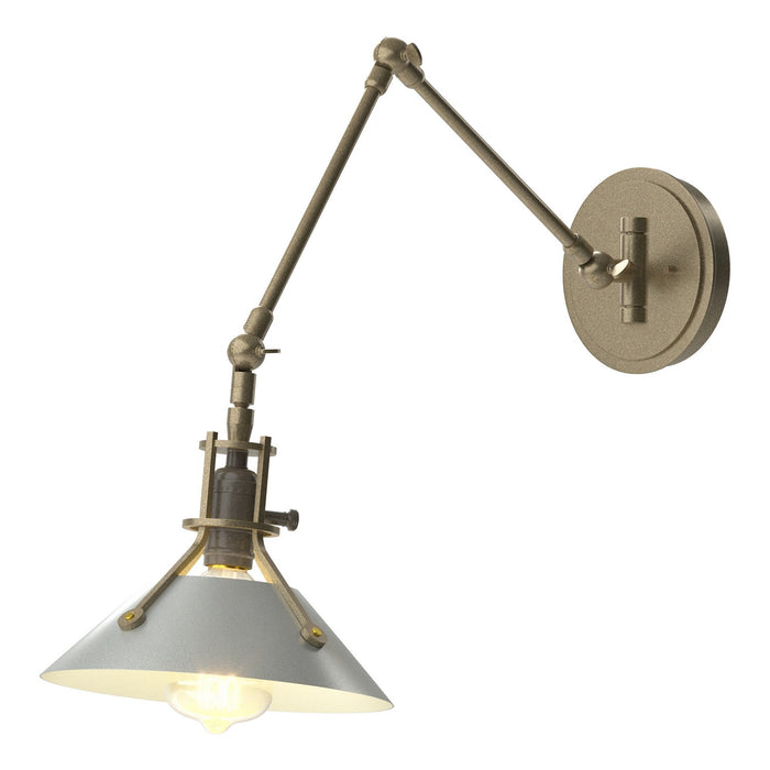 Henry Sconce in Soft Gold with Vintage Platinum Accent - 209320-SKT-84-82 by Hubbardton Forge