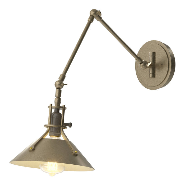 Henry Sconce in Soft Gold with Soft Gold Accent - 209320-SKT-84-84 by Hubbardton Forge