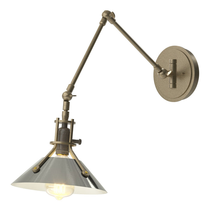 Henry Sconce in Soft Gold with Sterling Accent - 209320-SKT-84-85 by Hubbardton Forge