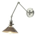 Henry Sconce in Sterling with Bronze Accent - 209320-SKT-85-05 by Hubbardton Forge