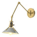 Henry Sconce in Modern Brass with Vintage Platinum Accent - 209320-SKT-86-82 by Hubbardton Forge