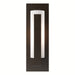 Forged Vertical Bar Sconce - Steel Backplate in Oil Rubbed Bronze - 217185-SKT-14-GG0065 by Hubbardton Forge