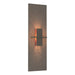 Aperture Vertical Sconce in Dark Smoke - 217520-SKT-07-ZB0273 by Hubbardton Forge