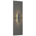 Aperture Vertical Sconce in Natural Iron - 217520-SKT-20-BB0273 by Hubbardton Forge