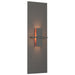 Aperture Vertical Sconce in Natural Iron - 217520-SKT-20-ZB0273 by Hubbardton Forge