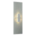 Aperture Vertical Sconce in Vintage Platinum - 217520-SKT-82-BB0273 by Hubbardton Forge