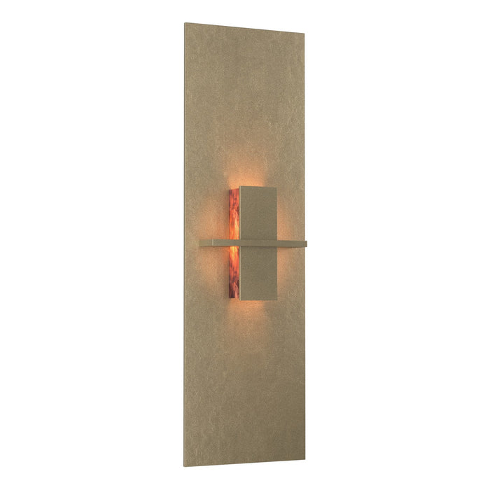 Aperture Vertical Sconce in Soft Gold - 217520-SKT-84-ZB0273 by Hubbardton Forge