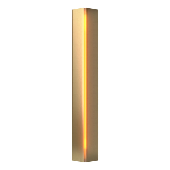 Gallery Small Sconce in Modern Brass - 217650-SKT-86-FF0202 by Hubbardton Forge