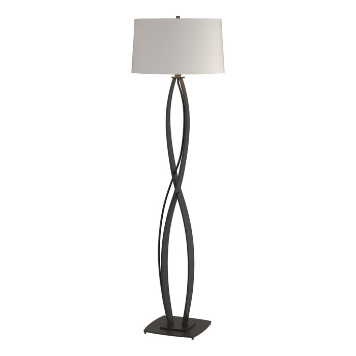 Almost Infinity Floor Lamp in Black - 232686-SKT-10-SE1894 by Hubbardton Forge