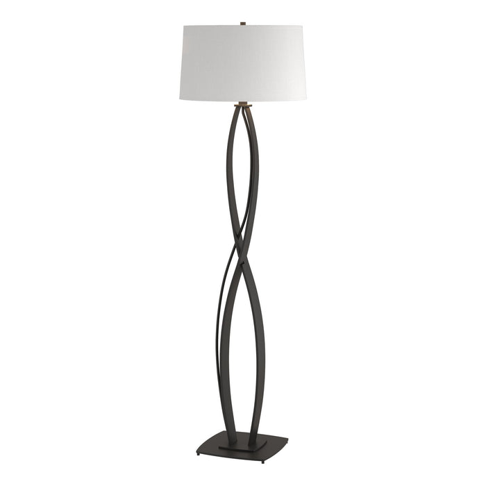 Almost Infinity Floor Lamp in Black - 232686-SKT-10-SF1894 by Hubbardton Forge