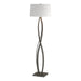 Almost Infinity Floor Lamp in Natural Iron - 232686-SKT-20-SF1894 by Hubbardton Forge