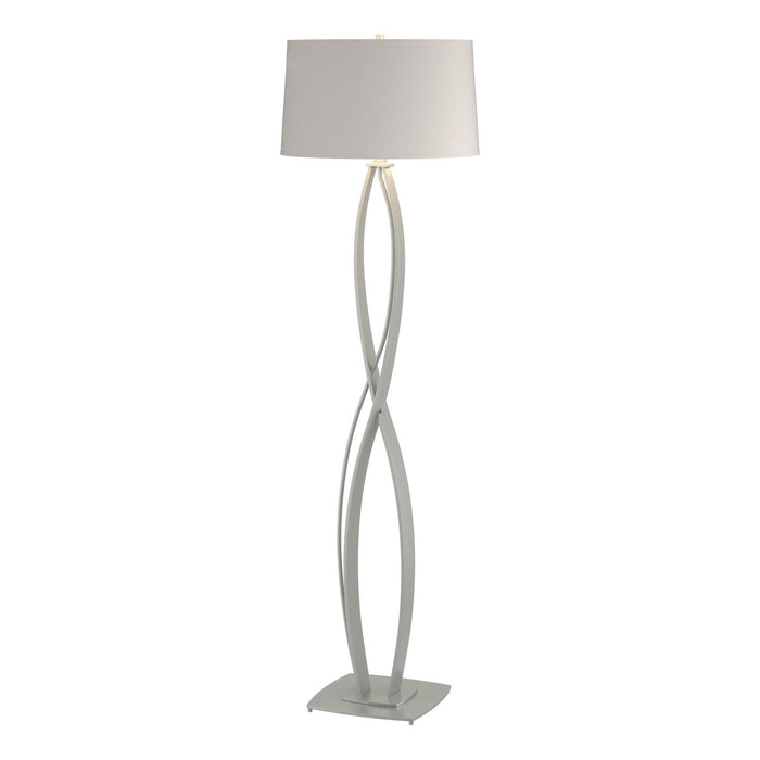 Almost Infinity Floor Lamp in Vintage Platinum - 232686-SKT-82-SE1894 by Hubbardton Forge