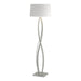 Almost Infinity Floor Lamp in Vintage Platinum - 232686-SKT-82-SF1894 by Hubbardton Forge