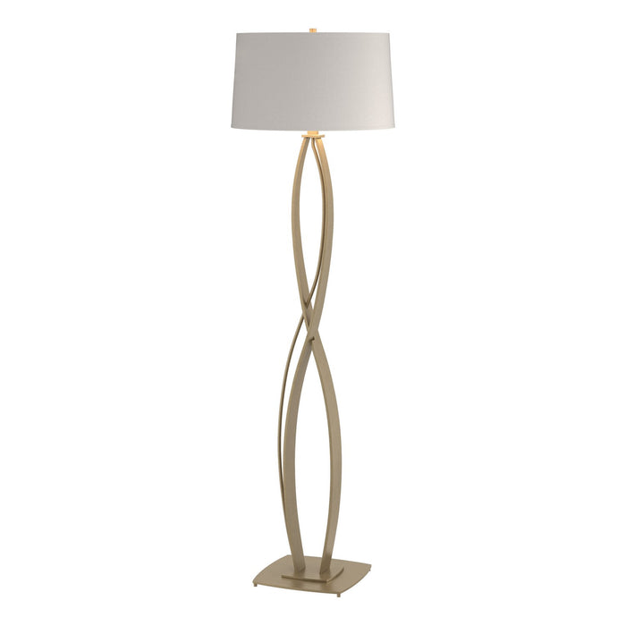 Almost Infinity Floor Lamp in Soft Gold - 232686-SKT-84-SE1894 by Hubbardton Forge