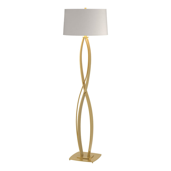 Almost Infinity Floor Lamp in Modern Brass - 232686-SKT-86-SE1894 by Hubbardton Forge