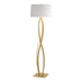 Almost Infinity Floor Lamp in Modern Brass - 232686-SKT-86-SF1894 by Hubbardton Forge