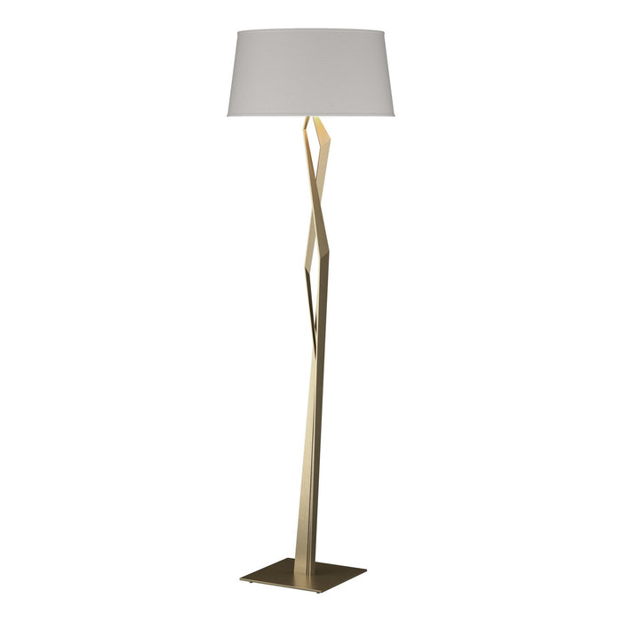 Facet Floor Lamp in Soft Gold - 232850-SKT-84-SE2011 by Hubbardton Forge