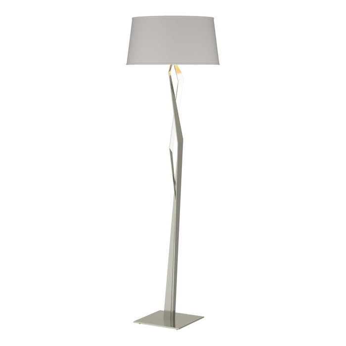 Facet Floor Lamp in Sterling - 232850-SKT-85-SE2011 by Hubbardton Forge