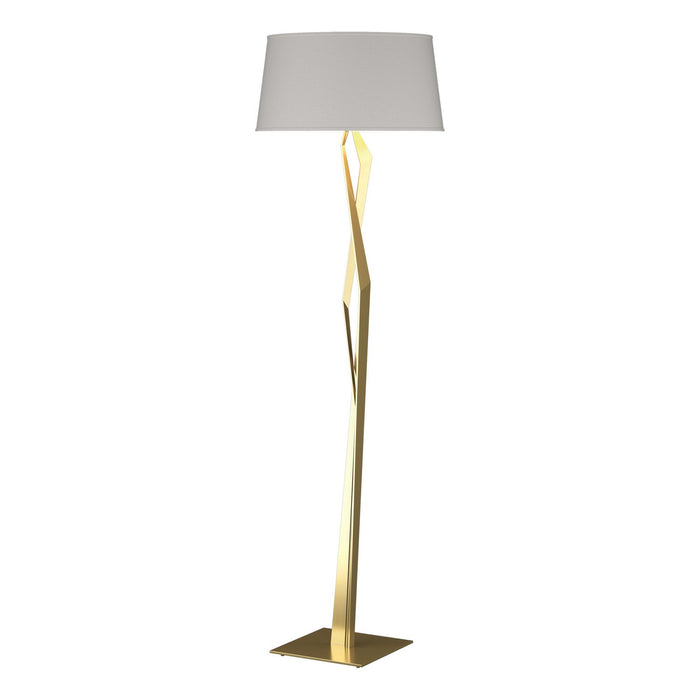 Facet Floor Lamp in Modern Brass - 232850-SKT-86-SE2011 by Hubbardton Forge