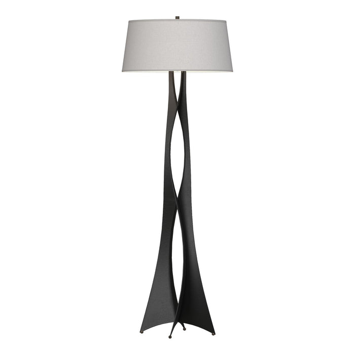 Moreau Floor Lamp in Black - 233070-SKT-10-SE2202 by Hubbardton Forge