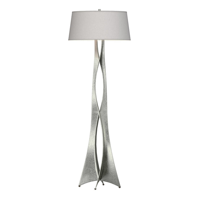 Moreau Floor Lamp in Sterling - 233070-SKT-85-SE2202 by Hubbardton Forge