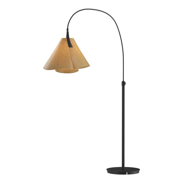 Mobius Arc Floor Lamp in Black - 234505-SKT-10-SG1992 by Hubbardton Forge