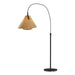 Mobius Arc Floor Lamp in Black - 234505-SKT-10-SG1992 by Hubbardton Forge