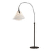 Mobius Arc Floor Lamp in Oil Rubbed Bronze - 234505-SKT-14-SH1992 by Hubbardton Forge