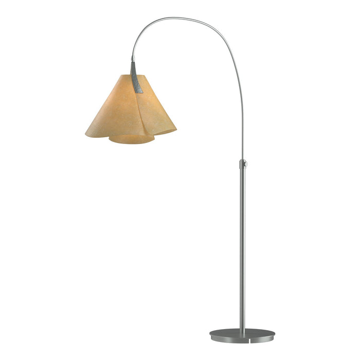 Mobius Arc Floor Lamp in Vintage Platinum - 234505-SKT-82-SI1992 by Hubbardton Forge