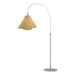 Mobius Arc Floor Lamp in Sterling - 234505-SKT-85-SI1992 by Hubbardton Forge