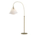 Mobius Arc Floor Lamp in Modern Brass - 234505-SKT-86-SH1992 by Hubbardton Forge