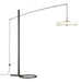 Disq Arc LED Floor Lamp in Black - 234510-LED-10-SH1970 by Hubbardton Forge