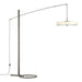 Disq Arc LED Floor Lamp in Natural Iron - 234510-LED-20-SH1970 by Hubbardton Forge