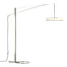 Disq Arc LED Floor Lamp in Sterling - 234510-LED-85-SH1970 by Hubbardton Forge