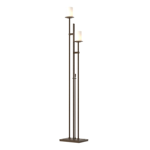 Rook Twin Floor Lamp in Bronze - 234903-SKT-05-GG0188 by Hubbardton Forge