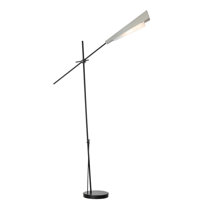 Vertex Floor Lamp in Black with Sterling Accent - 241103-SKT-10-85-BB0780 by Hubbardton Forge