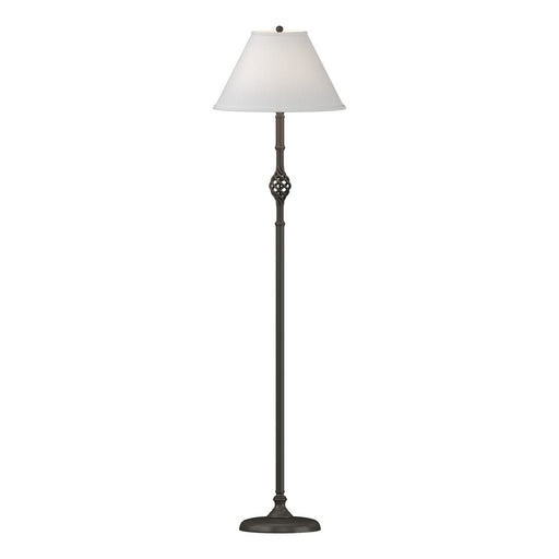 Twist Basket Floor Lamp in Dark Smoke - 242161-SKT-07-SF1755 by Hubbardton Forge