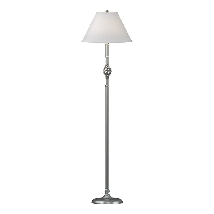 Twist Basket Floor Lamp in Vintage Platinum - 242161-SKT-82-SF1755 by Hubbardton Forge