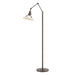 Henry Floor Lamp in Bronze with White Accent - 242215-SKT-05-02 by Hubbardton Forge